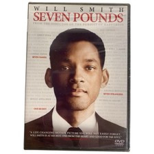 Seven Pounds DVD Will Smith Columbia Pictures 2008 NEW Sealed