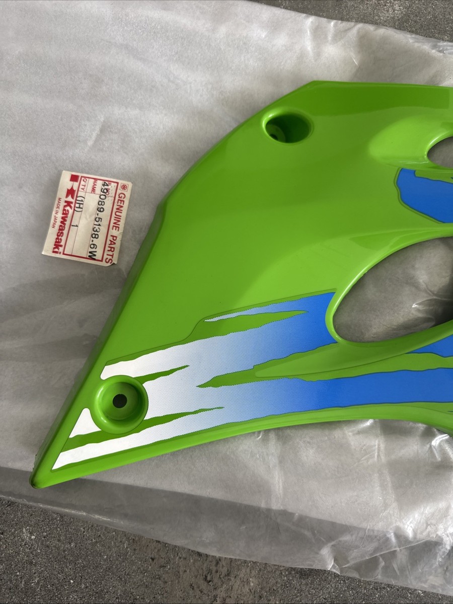Kawasaki 1992 KX80 KX100 NOS OEM Radiator Shroud #49089-5138-6W | eBay
