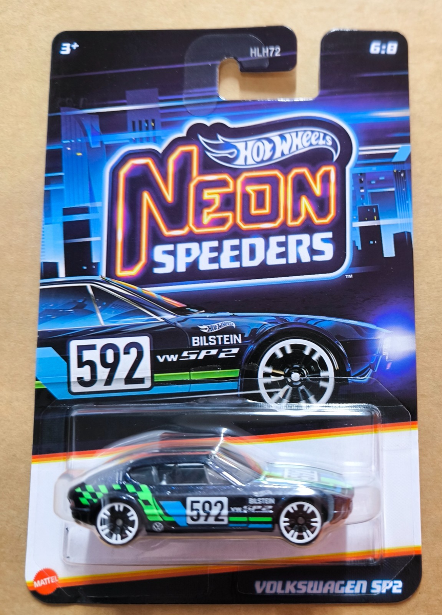 Hot Wheels HW 2026 NEON SPEEDERS HLH72 VOLKSWAGEN SP2 BLACK 6/8 6