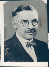 1924 Frederick Lazell Graduate UNIVERSITÃ€ IA SCUOLA Ritratto DIARIO 5x7 Photo