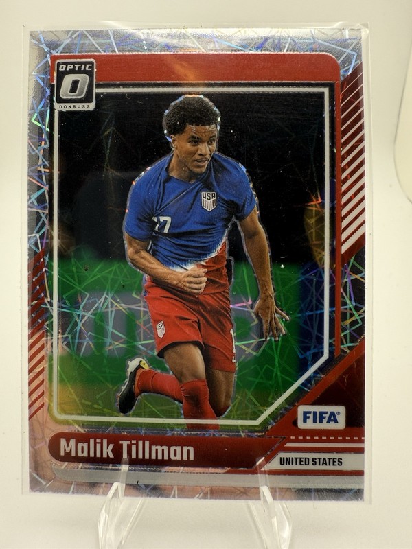 2024-25 Panini Donruss Fifa - Optic Malik Tillman #2 Velocity Prizm SP