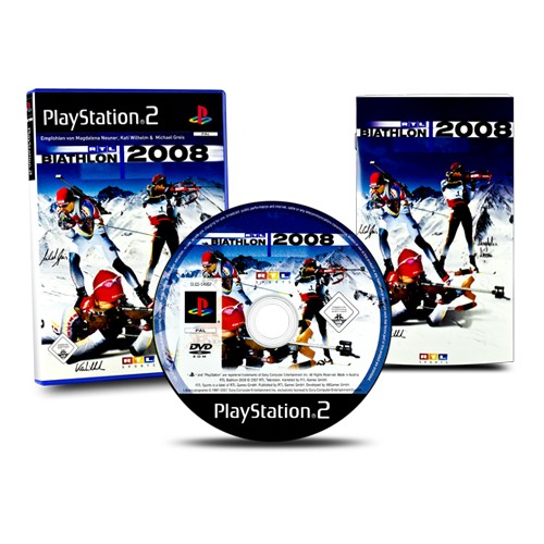 Playstation 2 PS2 Jeu RTL Biathlon 2008 En OVP Avec Manuel