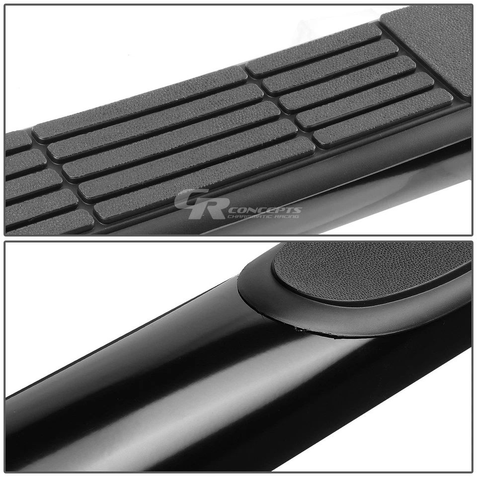 BLACK 3" SIDE STEP NERF BAR RUNNING BOARD KIT FOR 09-14 FORD F-150 STANDARD CAB Foto 2 de 4
