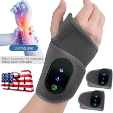 Left Right Wrist Massager Support Brace Carpal Tunnel Arthritis Infrared Therapy