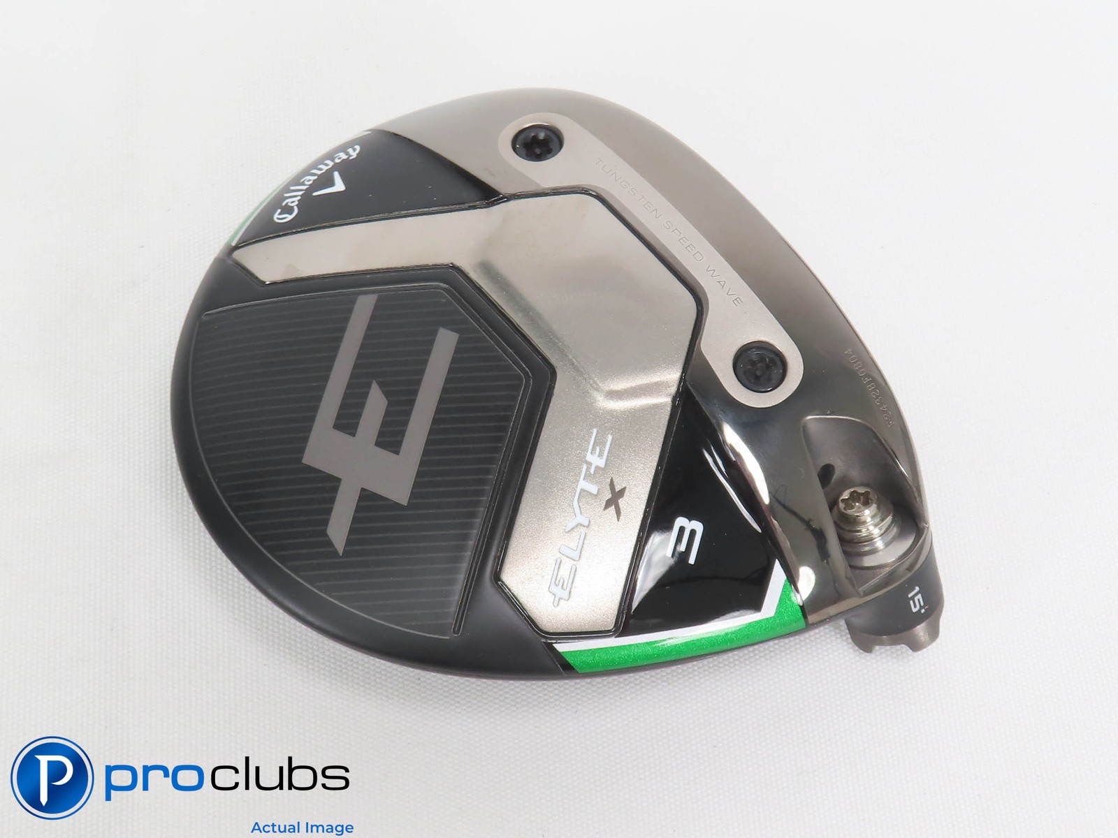 Callaway ELYTE X 15* 3 Wood - Head Only - R/H - 469249
