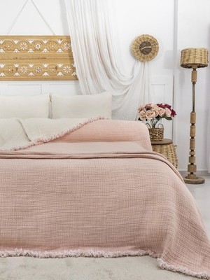 Thick Extra Soft Muslin Comforter King Size Organic Cotton Natural Quilt