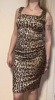 Dolce & Gabbana Leopardenmuster Vintage D&G y2k Gr.  34 / 36 xs s 