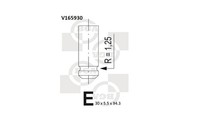 Einlassventil BGA V165930 FüR Nissan Almera Tino V10 Primera Hatchback P12 2 N16