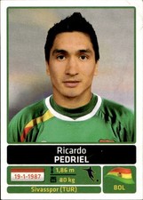 figurina Copa Am�rica Argentina Panini 2011 # 108 Ricardo Pedriel Bolivia