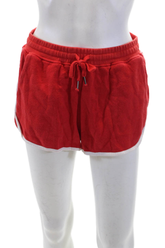 Short Hot Pants Femme H 11 27 Taille XS Noir Coton, Taille Haute Avec Cordon, Ourlets Bruts