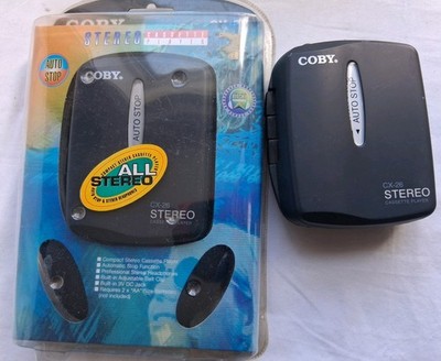 2 Coby Walkman Cassette Players CX-26 NEW in Package And Other Used