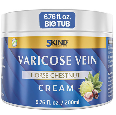 Varicose Veins Treatment for Legs 6.76 Fl Oz - Horse Chestnut Cream for Varicose