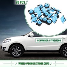 Wheel Opening Retainer Clips For Hyundai Santa Fe 2013-2021 No.877561f000 20 Pcs