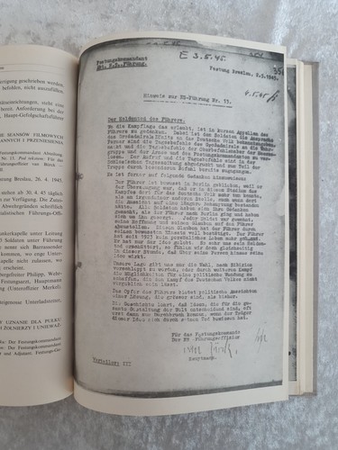 Festung Breslau, Dokumenty Oblezenia 16. II.-6. V. 1945 - Bild 16 von 18