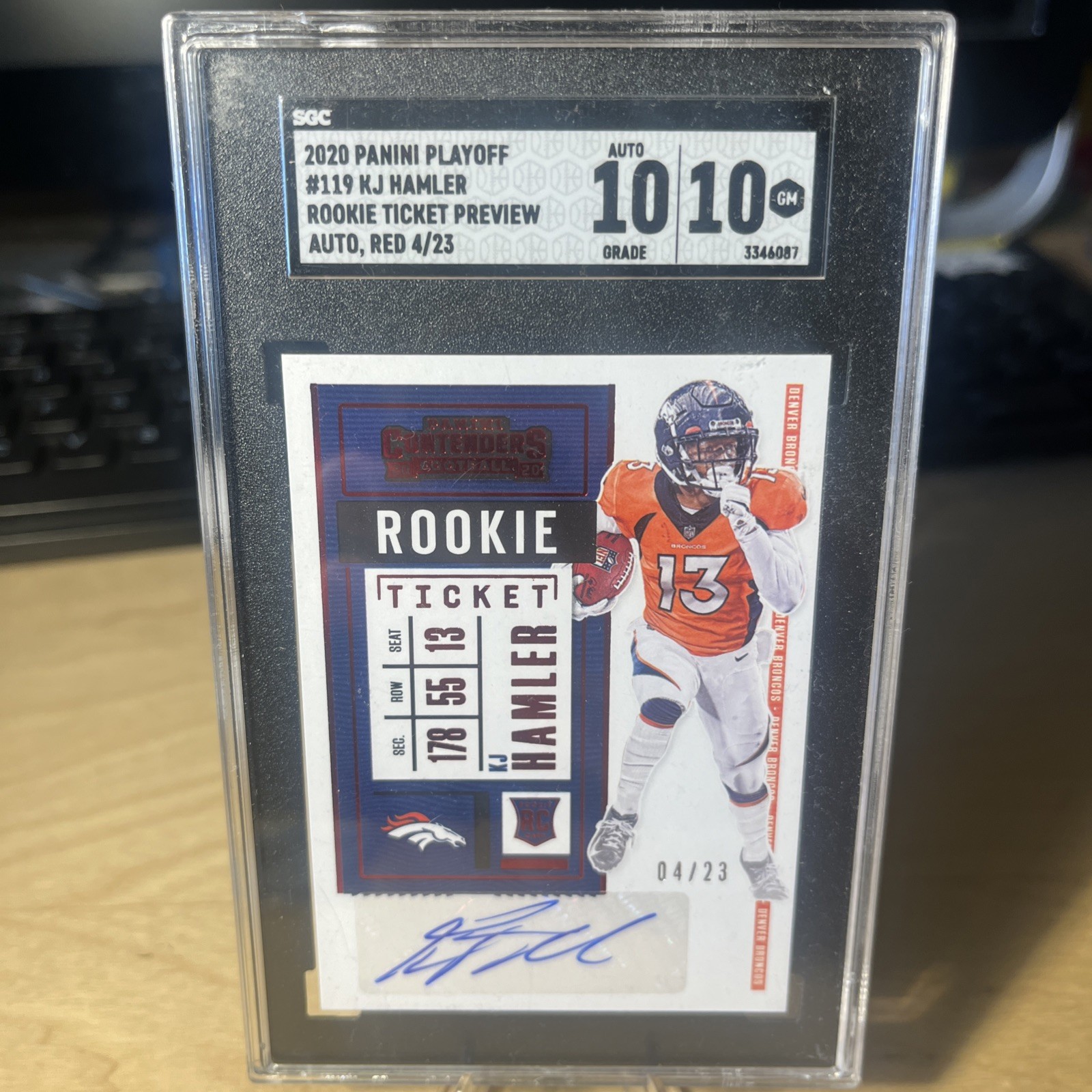 2020 Panini Contenders RPS KJ Hamler