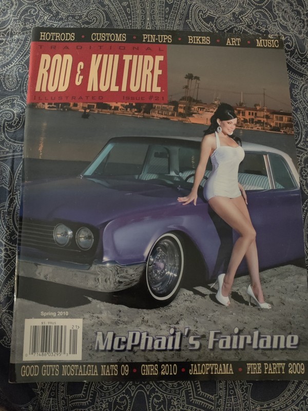 2010 TRADITIONAL ROD & KULTURE MAGAZINE #21 Dennis McPhail Model A Coupe