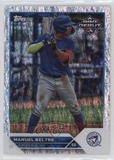 2023 Topps Pro Debut Sparkle Foil 139/175 Manuel Beltre #PD-183 z6b