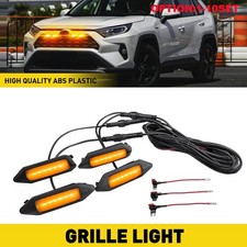 Smoked LED Grill Light for Toyota RAV4 19-24 ...