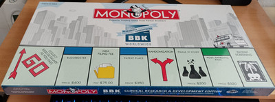 Sealed 2007 Monopoly Clinical Research & Development Edition (BBK Worldwide)