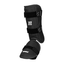 Marucci Adult V4 Baseball/Softball Batter's Leg Guard - Black Marucci Adult V4 Baseball/Softball Batter's Leg Guard - Black - Image 1