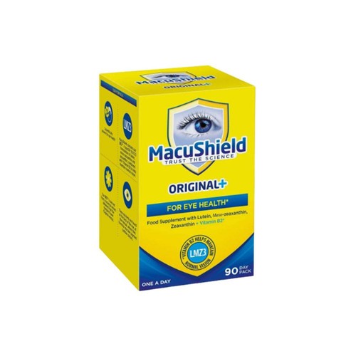 MacuShield Original+ Eye Supplement 90 DAY Supply Eye Supplement Soft Capsules/+