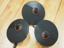 Carlsbro Assorted 3 lot of cymbals crash ride.