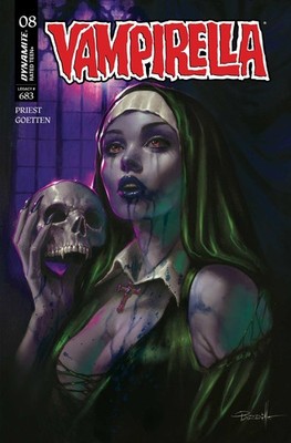 VAMPIRELLA #8 (LUCIO PARRILLO ULTRAVIOLET VARIANT)(2025) COMIC BOOK ~ DYNAMITE