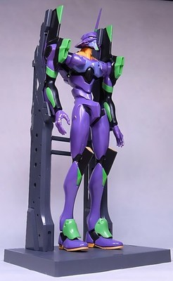 Built Bandai LMHG 007 Neon Genesis Evangelion EVA-01 + Launch pad