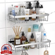 Estante organizador para ducha, organizador y almacenamiento en la pared NEW US