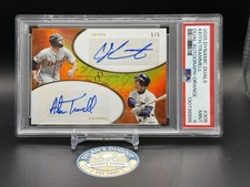 2025 Topps Dynamic Duals Auto Alan Trammell, Colt Keith #30B Orange /25 PSA 9