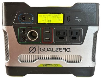 Goal Zero Yeti 400 Portable Power Station Battery Bank No Charger