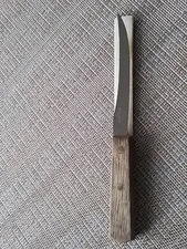 Vintage New In Pkg Old Homestead Serrated Tomato Knife Wood Handle From Japan 