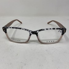 GAFAS DE CORDERO RUN089 BLC 57-17-145 B:39 NEGRO BRONCEADO TRANSPARENTE FLEX BISAGRA GAFAS J977