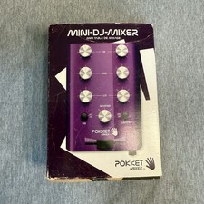 POKKETMIXER Portable Mini-DJ-Mixer Mix Your Music Spontaneously Live Purple