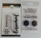 Lot Stickers Embellishments Stamps die cuts Scrapbook paper craft journal cards — photo 4