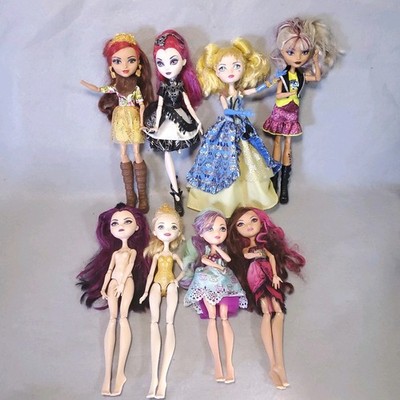 Ever After High Doll Lot Of 8 Sold As Is TLC Incomplete Blondie Rosabella *READ*