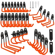 Garage Hook Heavy Duty Wall Storage Hangers 32 Pack Garage Storage Hooks Stee...