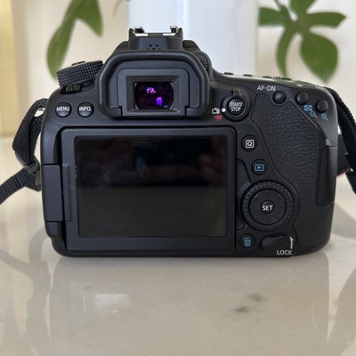 Canon EOS 80D 24.2 MP Digital SLR Camera - Black (Body Only) for