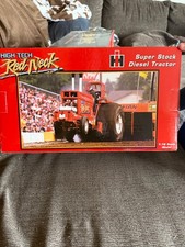 Collectible Ih High Tech Red Neck Super Stock Diesel Tractor 1:16