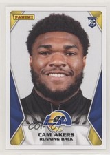 2020 Panini NFL Sticker & Card Collection Cam Akers #98 Rookie RC 0jl3. rookie card picture