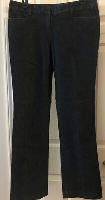 Express Design Studio Dress Pants dark wash Jeans Great Look! Sz 8