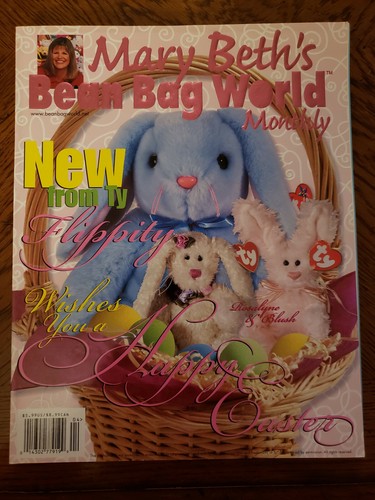 Mary Beth's Bean Bag World Monthly - TY Beanie Babies Magazine - April 2000 - Picture 1 of 2
