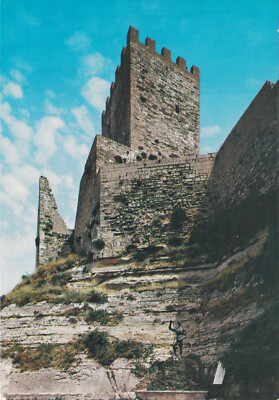 Alte Postkarte - Enna - La Torre Pisana del Castello di Lombardia