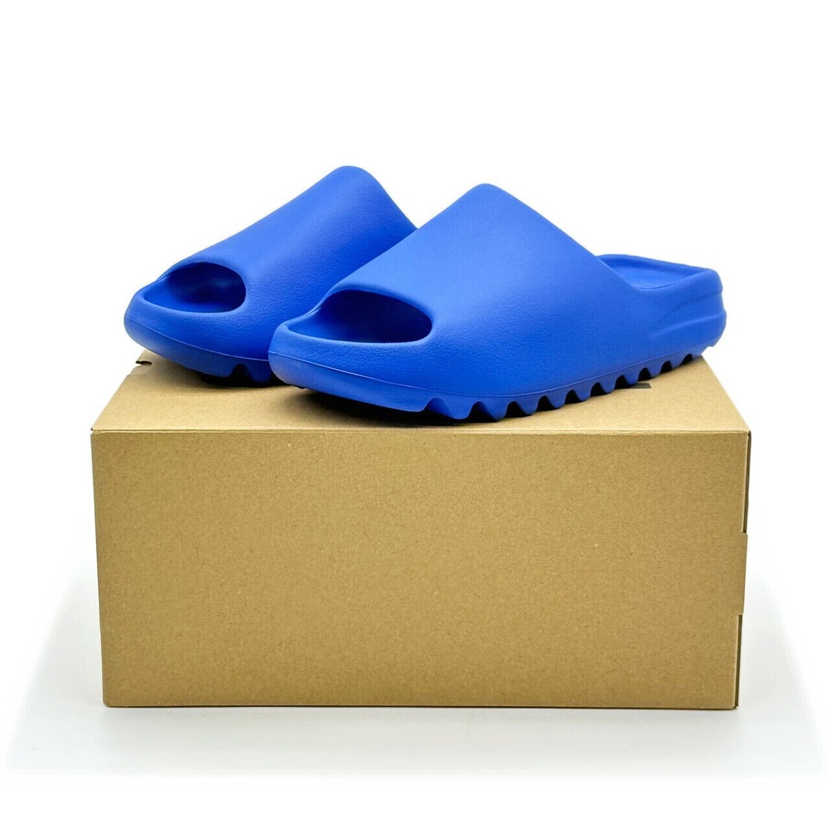 Adidas Yeezy Slide Azure ID4133 Sneaker Men's Shoes Blue W