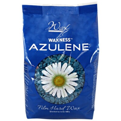 Waxness Azulene Film Hard Wax Beads 2.2 lb / 1 kg Made in Italy