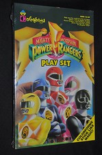 Mighty Morphin Power Rangers Colorform Play Set - Colorforms 1993 ITB WH