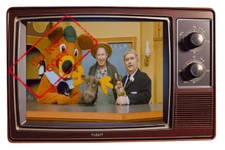 Captain Kangaroo Retro TV Show Magnet 2" x 3" SATURDAY MORNING CARTOON