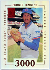 2002 Topps Tribute Lasting Impressions RED Fergie Jenkins #74/83  *CHICAGO CUBS*