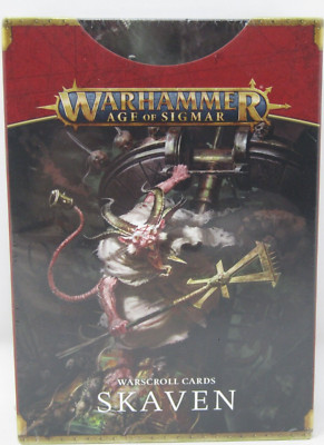 Warhammer Age Of Sigmar: Skaven Warscroll Cards & Tokens Set | Faction Reference Cards For Tabletop Gaming - View #10