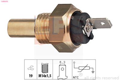 EPS 1.830.015 sensor, coolant temperature for BMW Skoda